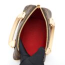 AAA Replica Louis Vuitton LV SPEEDY BANDOULIERE 20 MONOGRAM CANVAS/BLACK MULTICOLOUR STRAP
