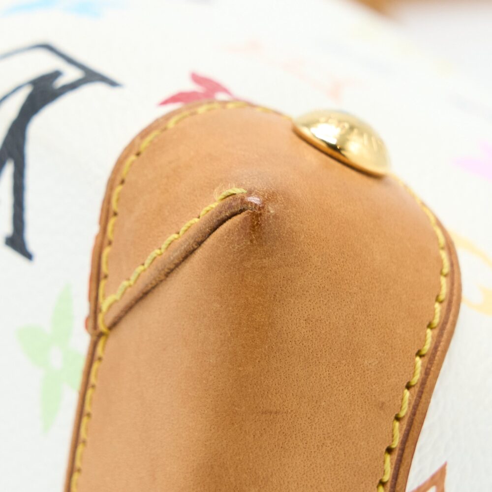 AAA Replica Louis Vuitton LV VINTAGE ELIZA SHOULDER BAG WHITE/MULTICOLOUR GHW