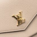 AAA Replica Louis Vuitton LV MYLOCKME CHAIN POCHETTE CALFSKIN GREIGE BEIGE GHW