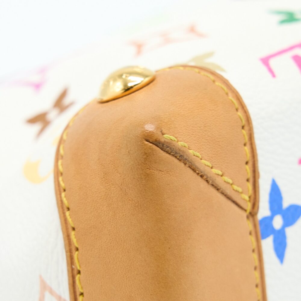 AAA Replica Louis Vuitton LV VINTAGE ELIZA SHOULDER BAG WHITE/MULTICOLOUR GHW