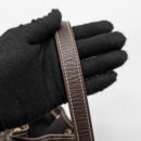 AAA Replica Louis Vuitton LV LIN NOE BAG FABRIC/LEATHER EBENE GHW