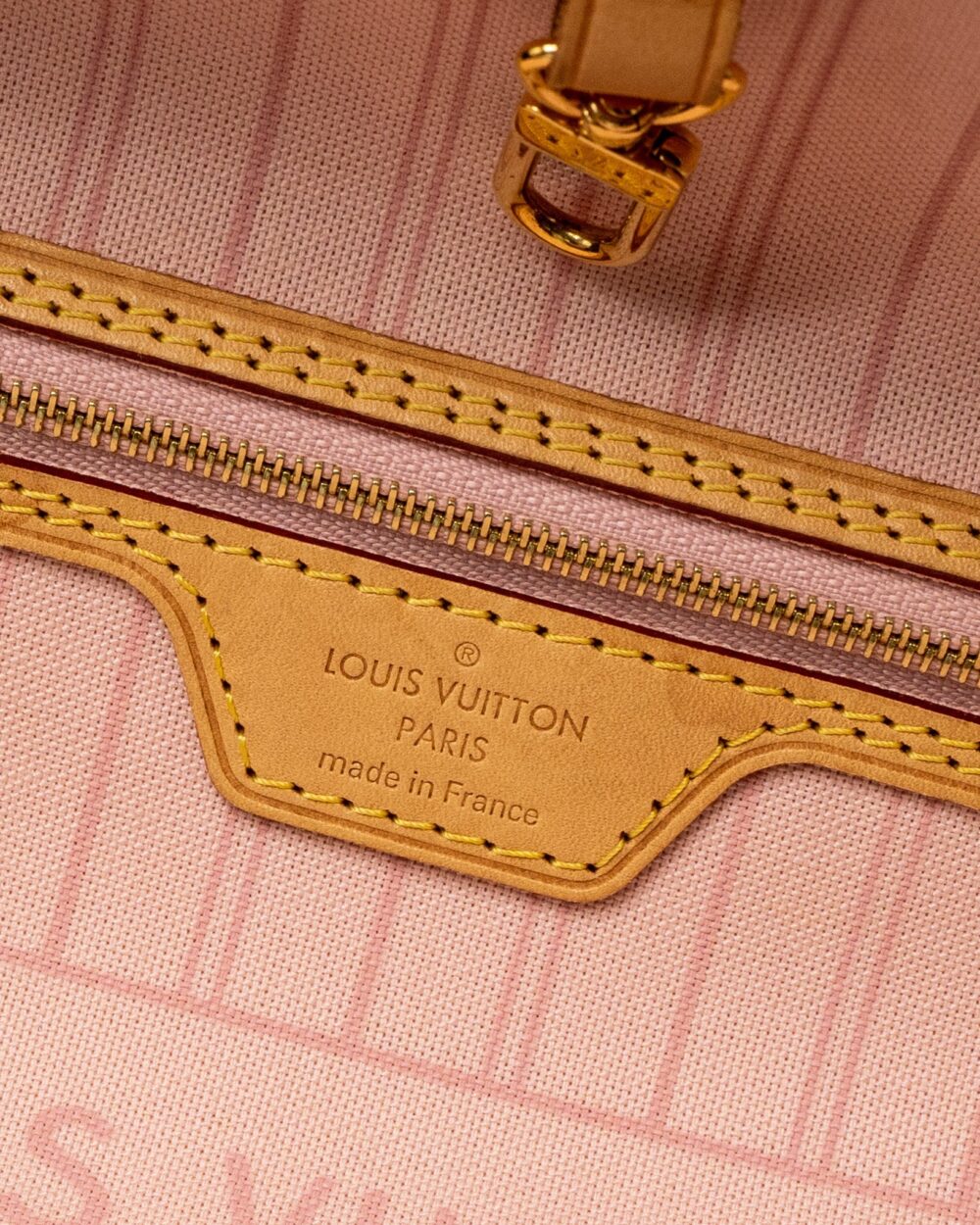 AAA Replica Louis Vuitton LV NEVERFULL MM DAMIER AZUR CANVAS GHW