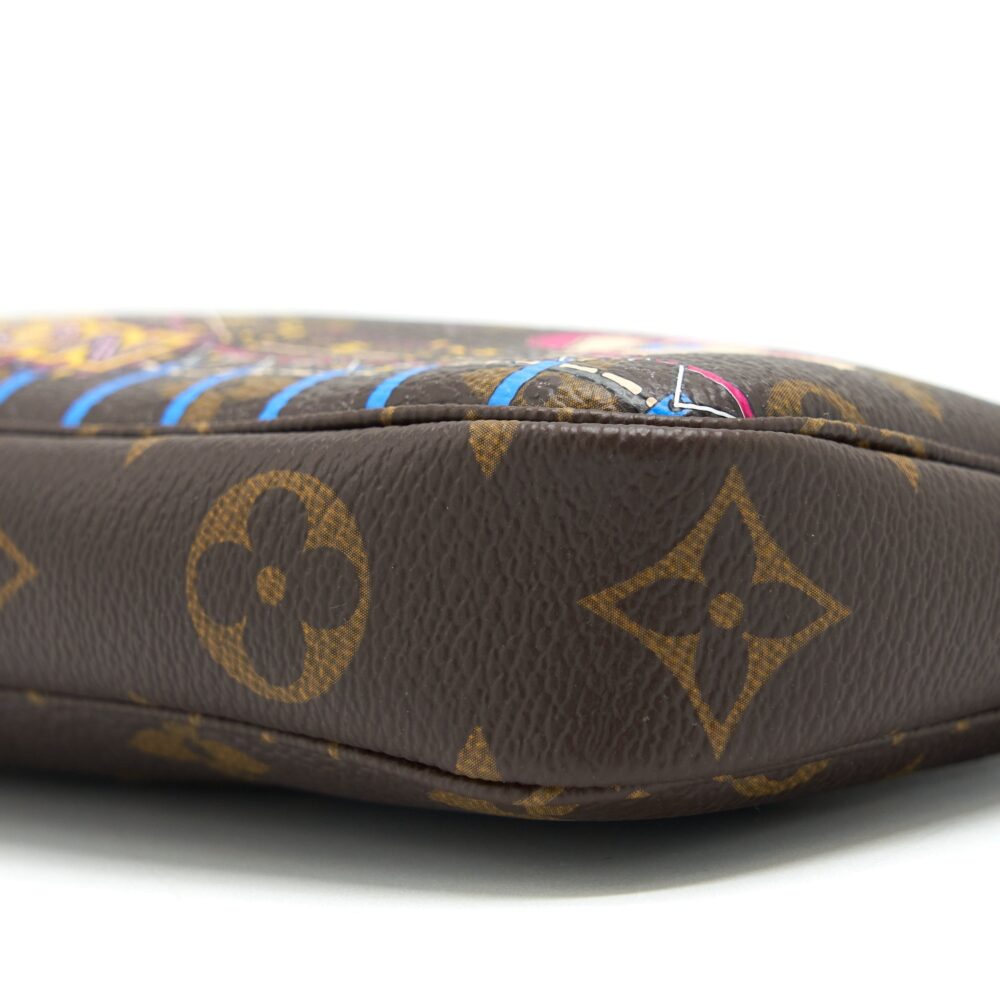 AAA Replica Louis Vuitton LV MINI POCHETTE ACCESSORIES LIMITED EDITION MONOGRAM CANVAS GHW