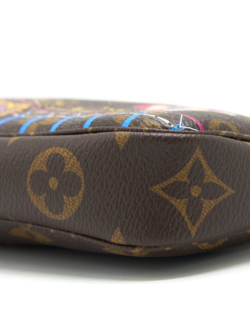 AAA Replica Louis Vuitton LV MINI POCHETTE ACCESSORIES LIMITED EDITION MONOGRAM CANVAS GHW