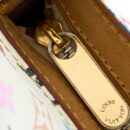 AAA Replica Louis Vuitton LV VINTAGE ELIZA SHOULDER BAG WHITE/MULTICOLOUR GHW