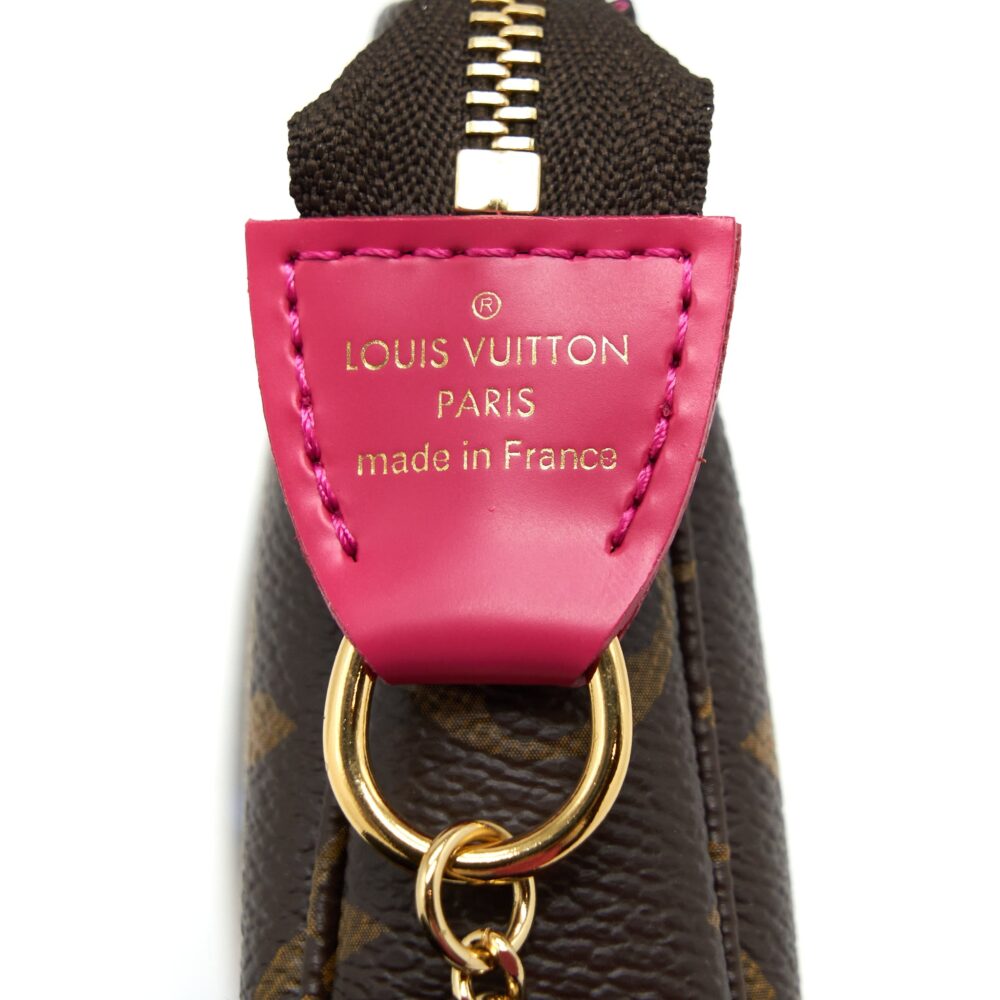 AAA Replica Louis Vuitton LV MINI POCHETTE ACCESSORIES LIMITED EDITION MONOGRAM CANVAS GHW