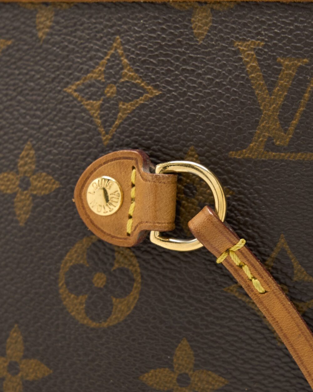 AAA Replica Louis Vuitton LV VINTAGE NEVERFULL MM MONOGRAM CANVAS GHW