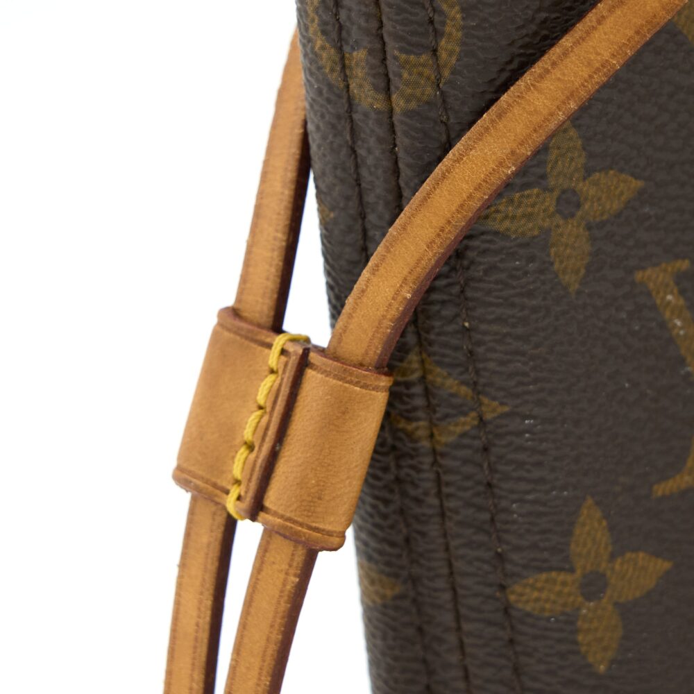 AAA Replica Louis Vuitton LV VINTAGE NEVERFULL MM MONOGRAM CANVAS GHW