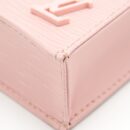 AAA Replica Louis Vuitton LV PETIT SAC PLAT EPI LIGHT PINK/BLACK SHW