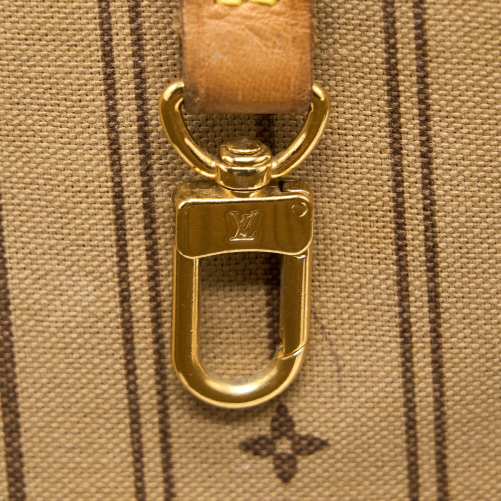 AAA Replica Louis Vuitton LV VINTAGE NEVERFULL MM MONOGRAM CANVAS GHW