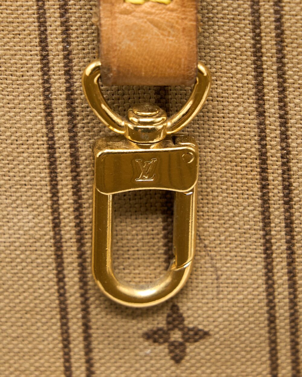 AAA Replica Louis Vuitton LV VINTAGE NEVERFULL MM MONOGRAM CANVAS GHW