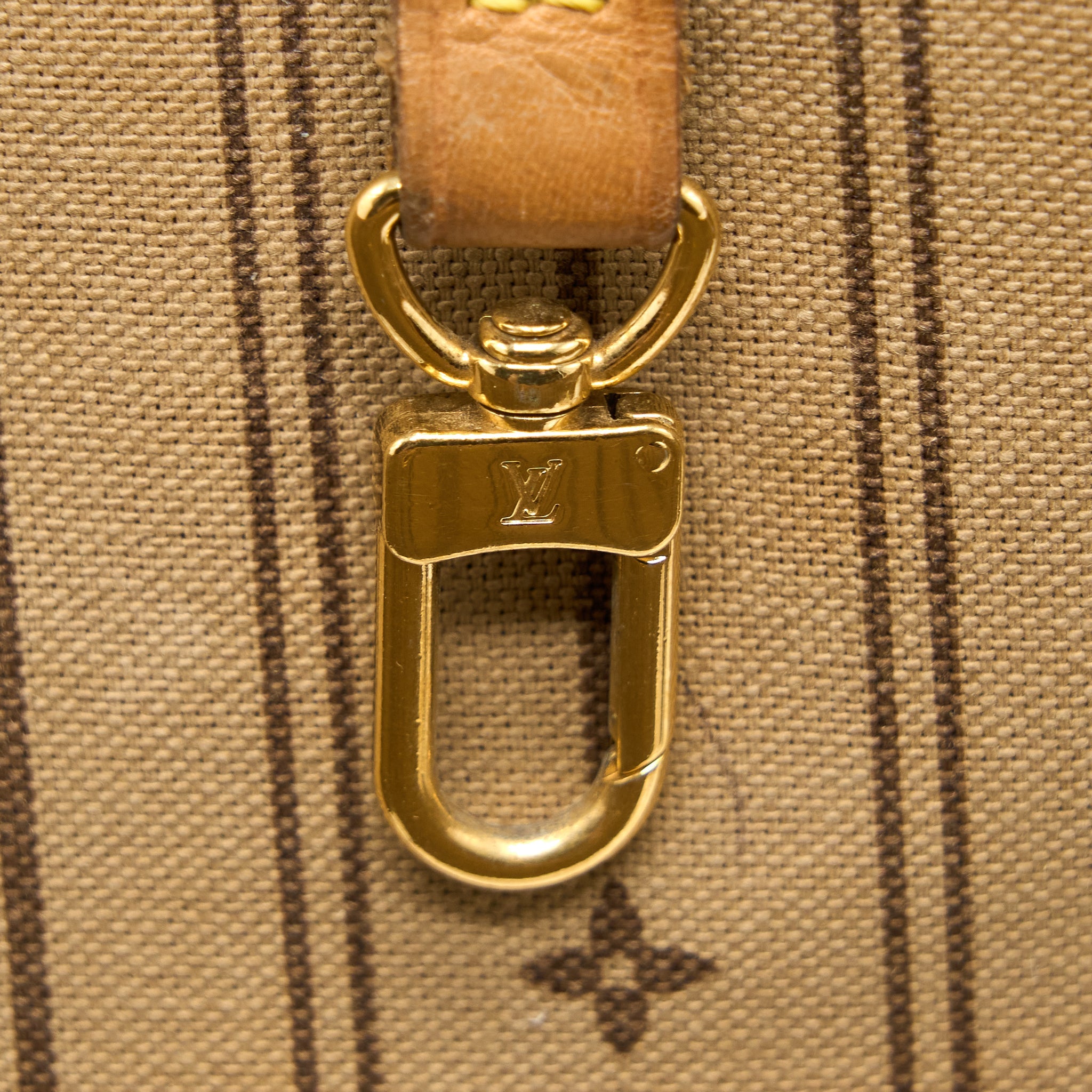 AAA Replica Louis Vuitton LV VINTAGE NEVERFULL MM MONOGRAM CANVAS GHW