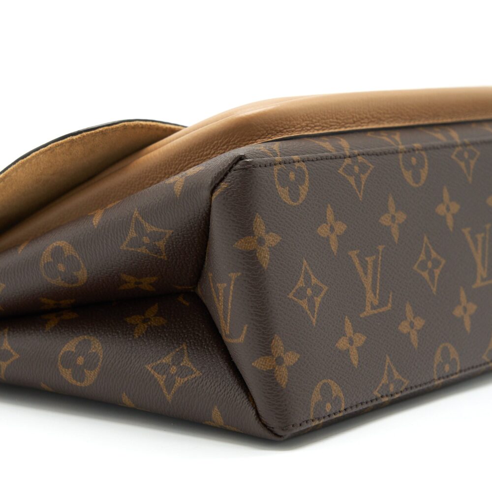 AAA Replica Louis Vuitton LV MARIGNAN TOP HANDLE BAG SESAME MONOGRAM CANVAS GHW