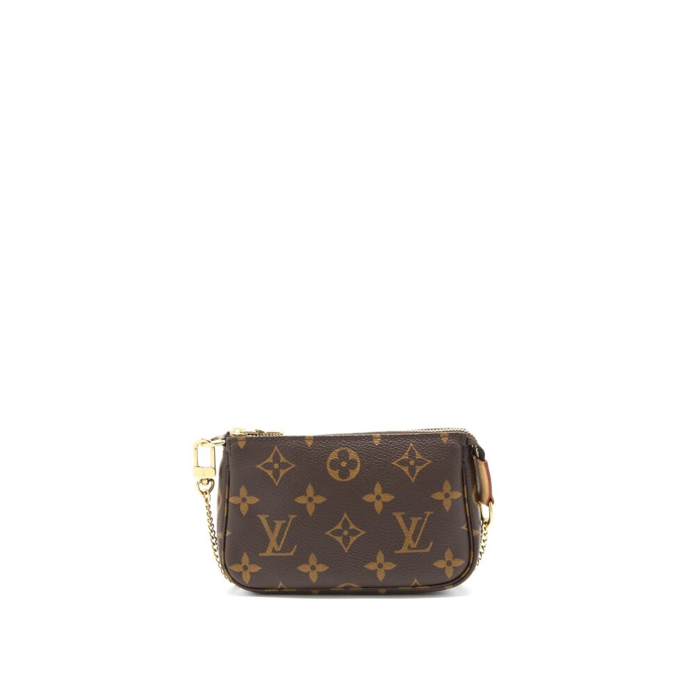AAA Replica Louis Vuitton LV MINI POCHETTE MONOGRAM CANVAS GHW