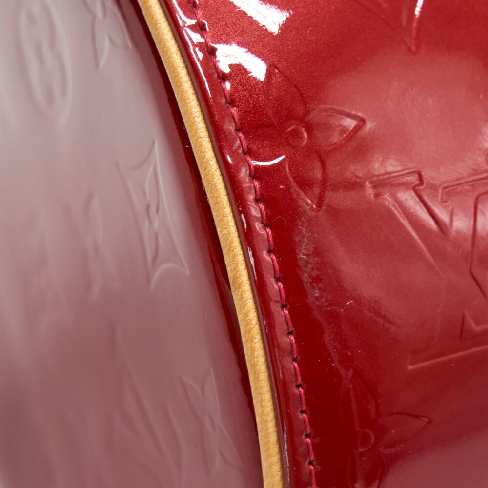 AAA Replica Louis Vuitton LV VINTAGE VERNIS PAPILLON BAG RED