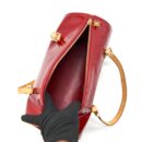AAA Replica Louis Vuitton LV VINTAGE VERNIS PAPILLON BAG RED