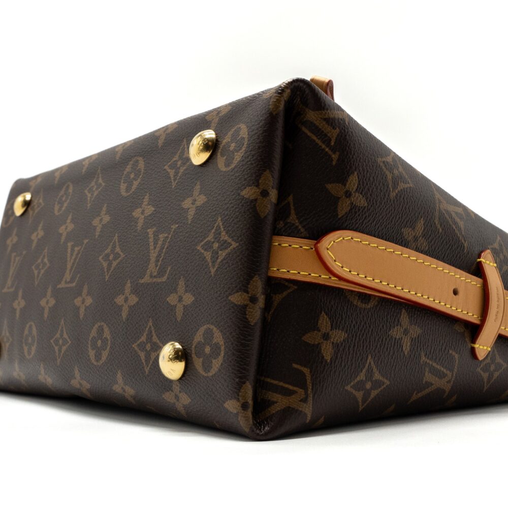 AAA Replica Louis Vuitton LV CARRYALL PM MONOGRAM CANVAS GHW(NEW VERSION)