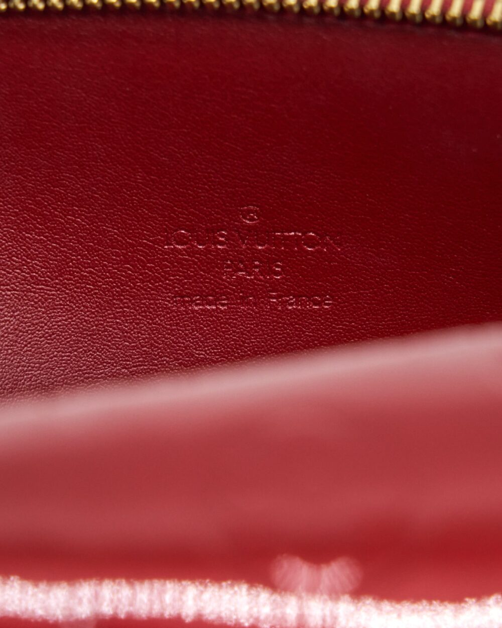 AAA Replica Louis Vuitton LV VINTAGE VERNIS PAPILLON BAG RED