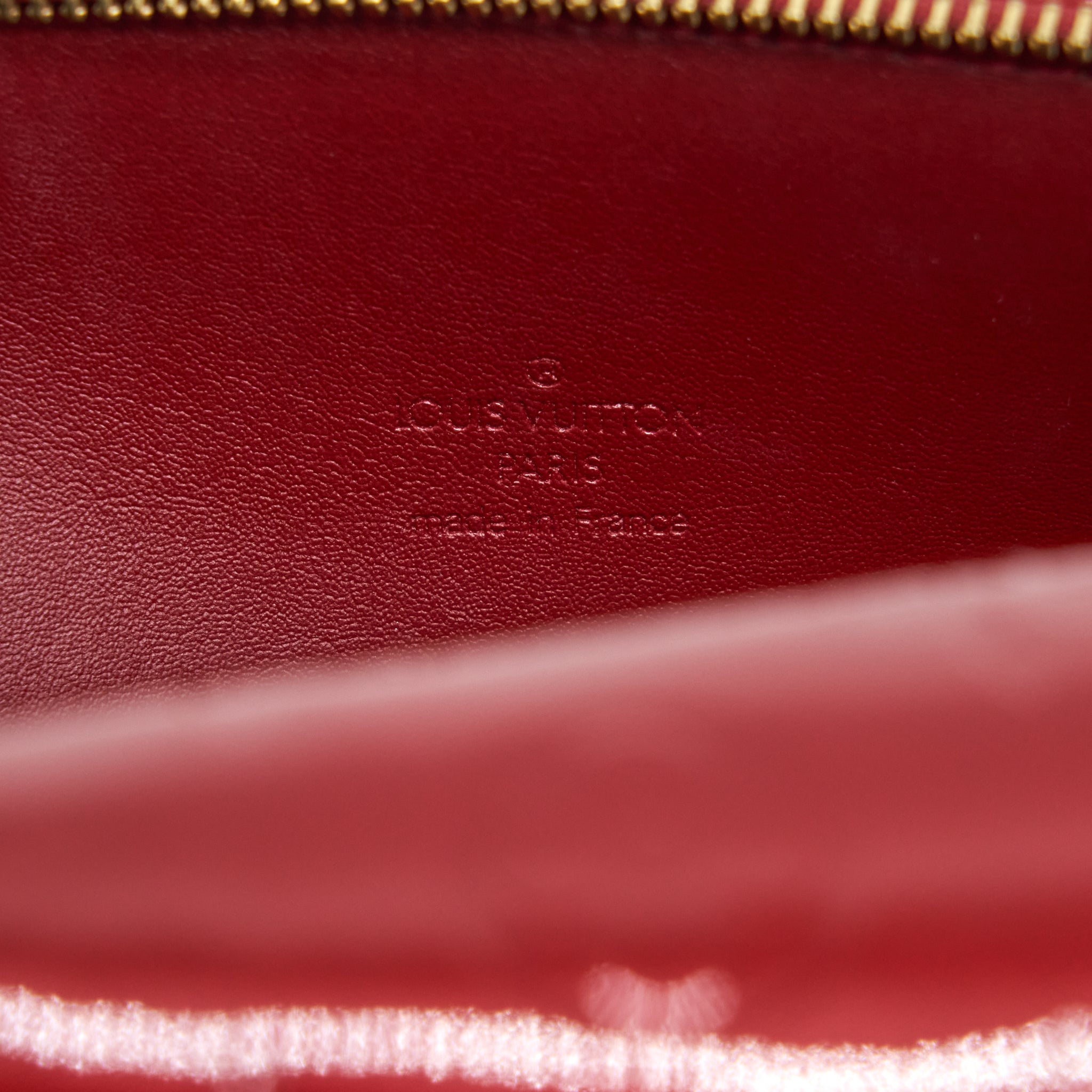 AAA Replica Louis Vuitton LV VINTAGE VERNIS PAPILLON BAG RED