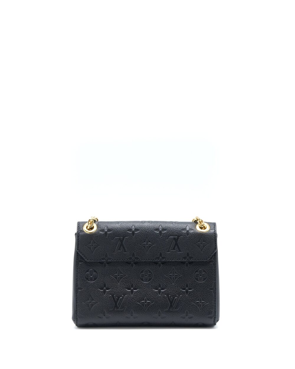 AAA Replica Louis Vuitton LV VAVIN BB MONOGRAM EMPREINTE BLACK GHW