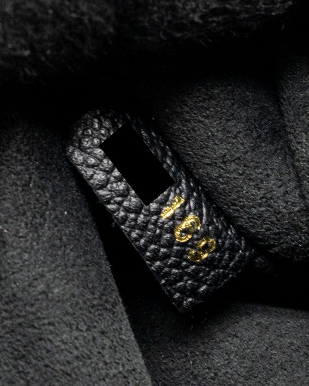 AAA Replica Louis Vuitton LV VAVIN BB MONOGRAM EMPREINTE CALFSKIN BLACK GHW