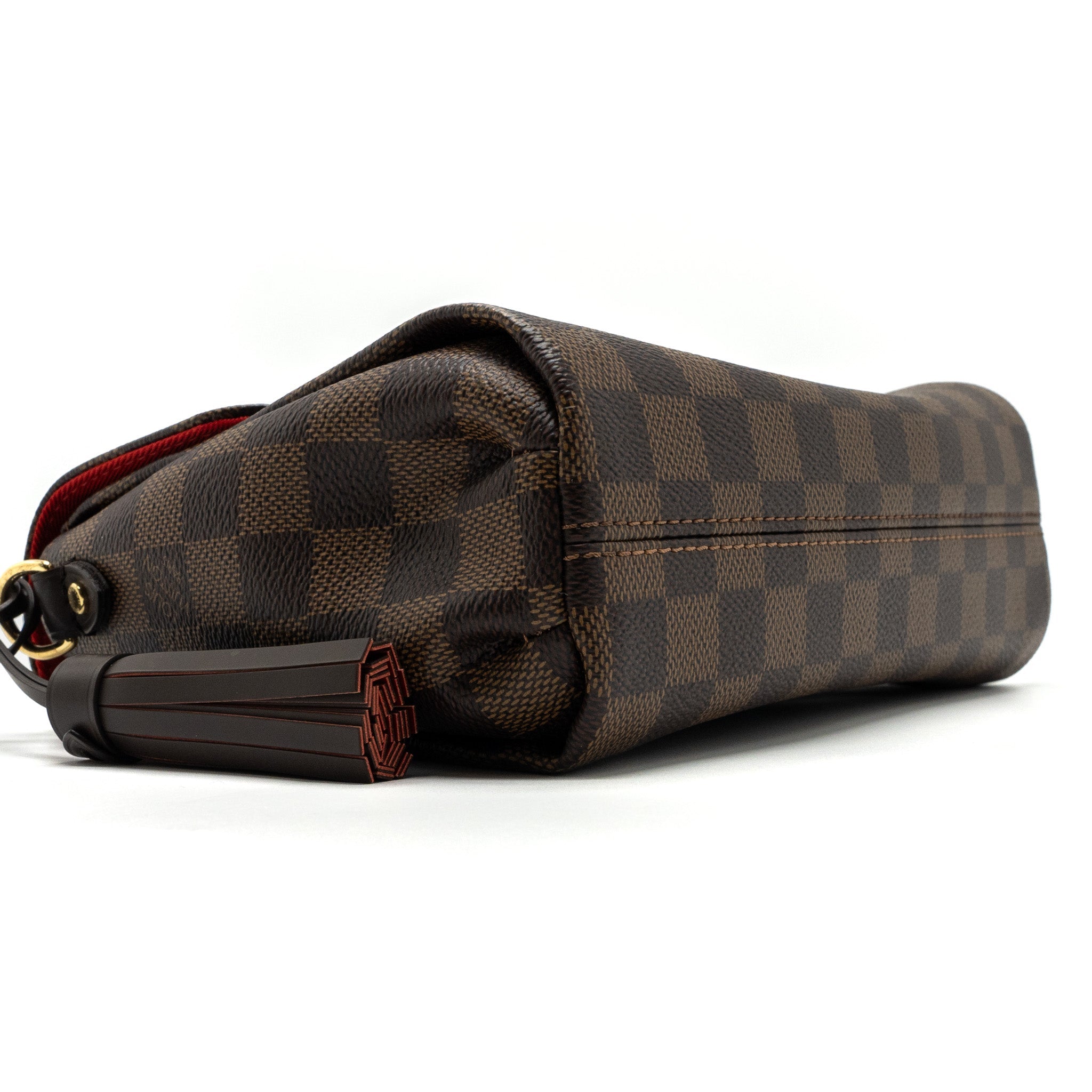 AAA Replica Louis Vuitton LV CROISETTE DAMIER EBENE CANVAS GHW