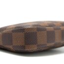 AAA Replica Louis Vuitton LV MINI POCHETTE ACCESSORIES DAMIER EBENE