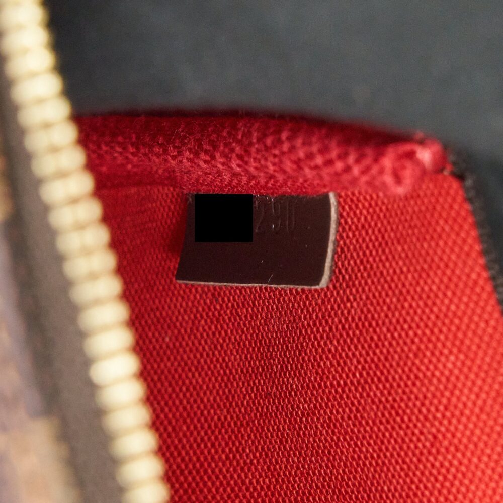 AAA Replica Louis Vuitton LV MINI POCHETTE ACCESSORIES DAMIER EBENE