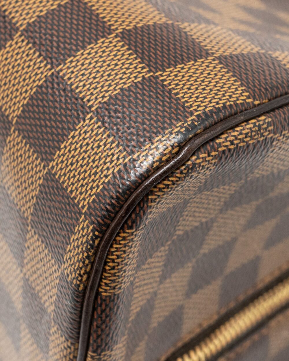 AAA Replica Louis Vuitton LV RIBERA MM TOTE DAMIER EBENE CANVAS GHW