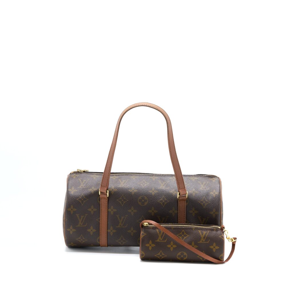 AAA Replica Louis Vuitton LV VINTAGE PAPILLON BAG MONOGRAM CANVAS GHW
