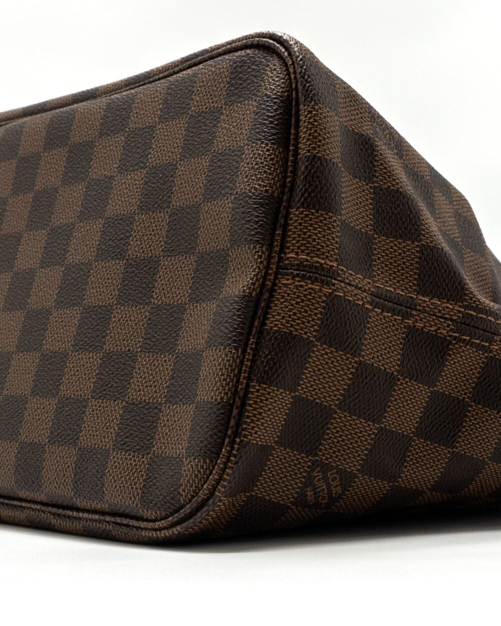 AAA Replica Louis Vuitton LV NEVERFULL MM MONOGRAM DAMIER EBENE CANVAS / ROSE BALLERINA GHW