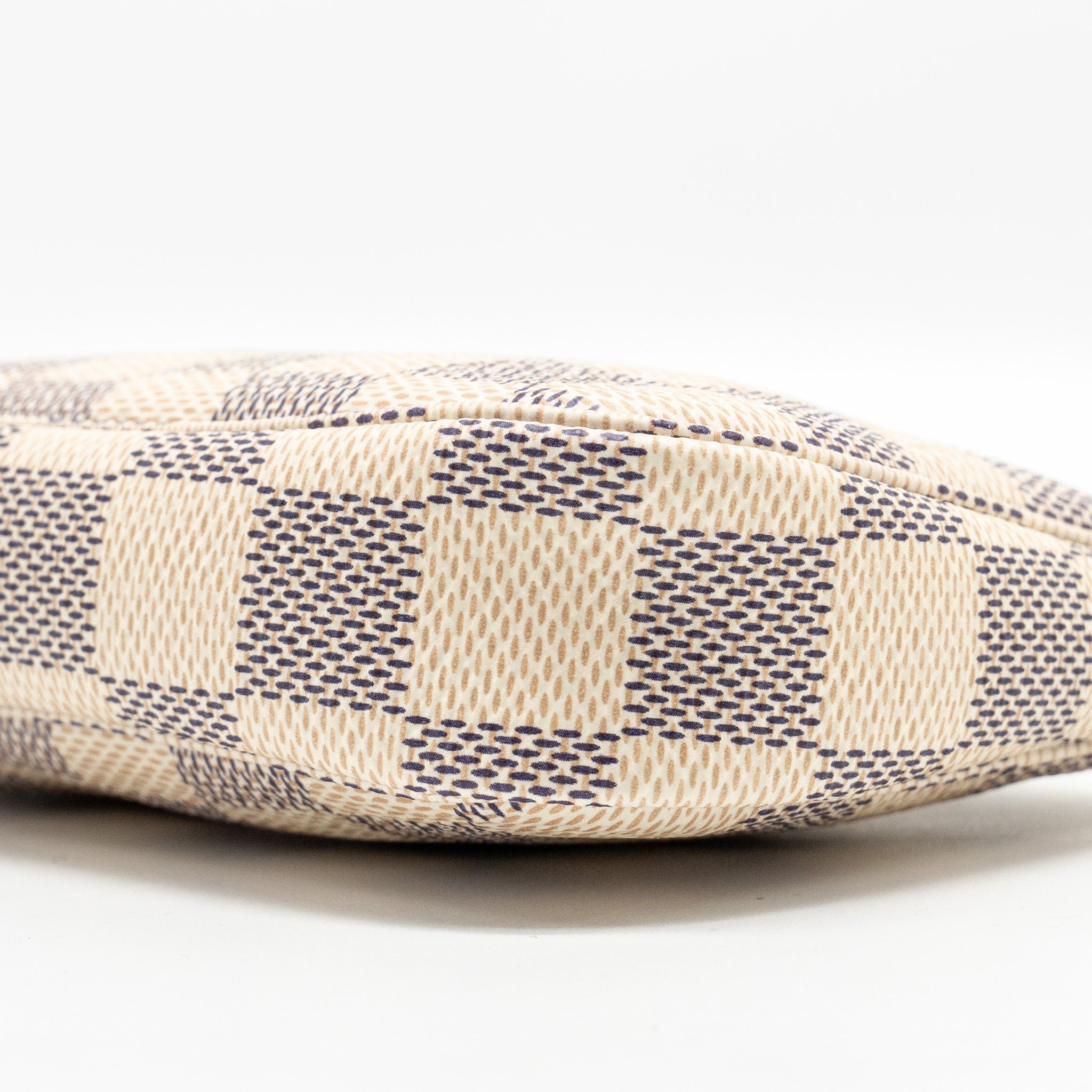 AAA Replica Louis Vuitton LV MINI POCHETTE ACCESSORIES DAMIER AZUR CANVAS GHW