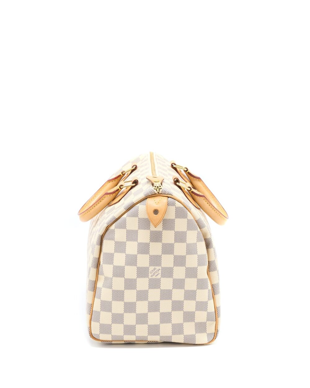 AAA Replica Louis Vuitton LV SPEEDY 30 DAMIER AZUR CANVAS GHW