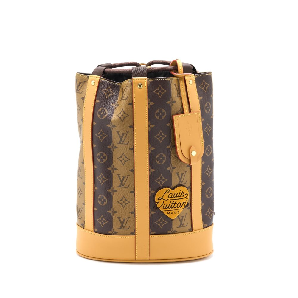 AAA Replica Louis Vuitton LV X NIGO RANDONNEE MESSENGER MONOGRAM REVERSE CANVAS GHW (NEW VERSION)