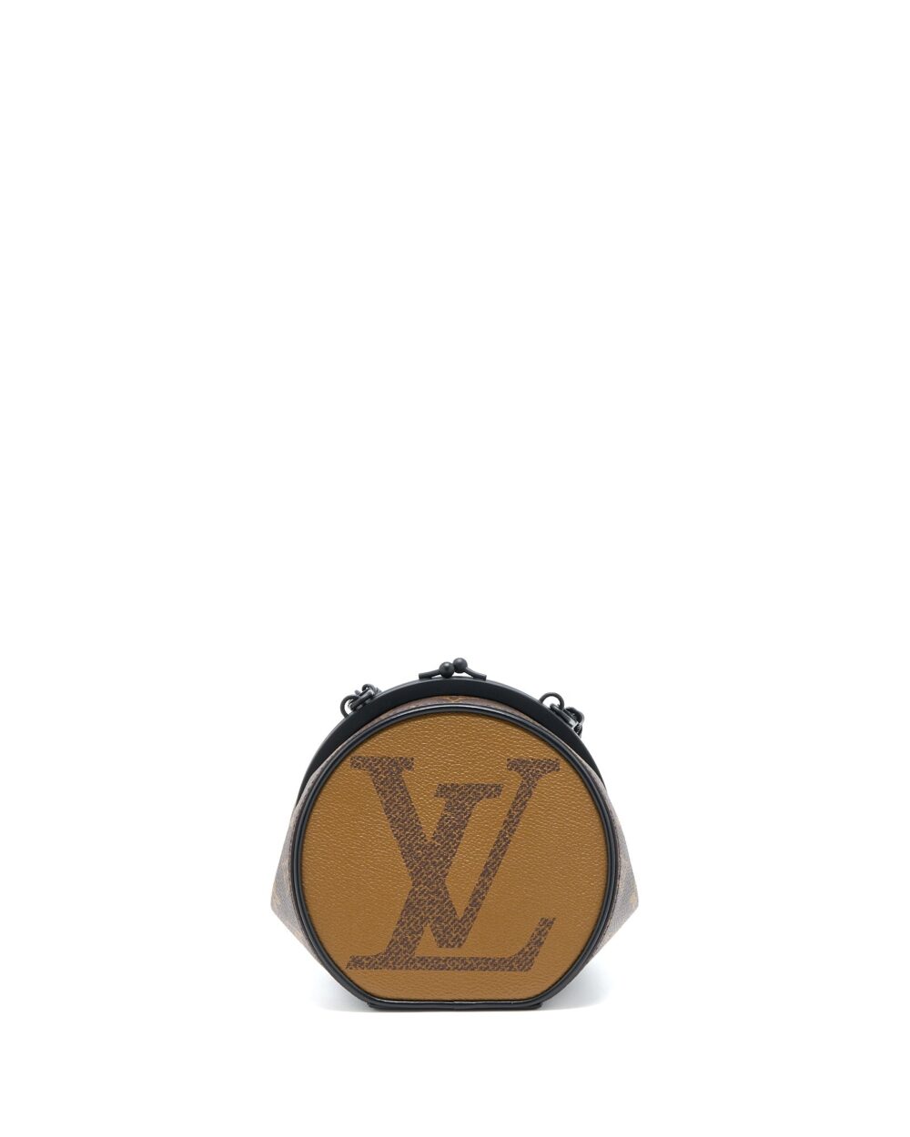 AAA Replica Louis Vuitton LV BOURSICOT CHAIN BAG REVERSE MONOGRAM CANVAS WITH EXTRA LV STRAP