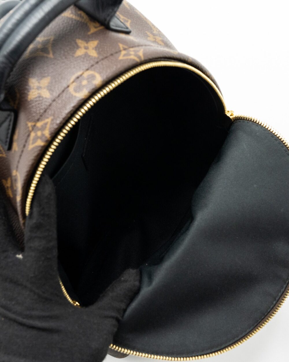 AAA Replica Louis Vuitton LV PALM SPRING BACKPACK PM MONOGRAM CANVAS GHW