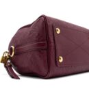 AAA Replica Louis Vuitton LV SPEEDY 25 BANDOULIERE MONOGRAM EMPREINTE PURPLE GHW