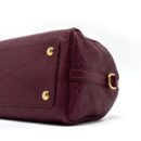 AAA Replica Louis Vuitton LV SPEEDY 25 BANDOULIERE MONOGRAM EMPREINTE PURPLE GHW