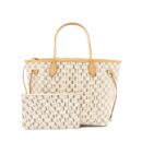 AAA Replica Louis Vuitton LV NEVERFULL MM DAMIER AZUR CANVAS GHW