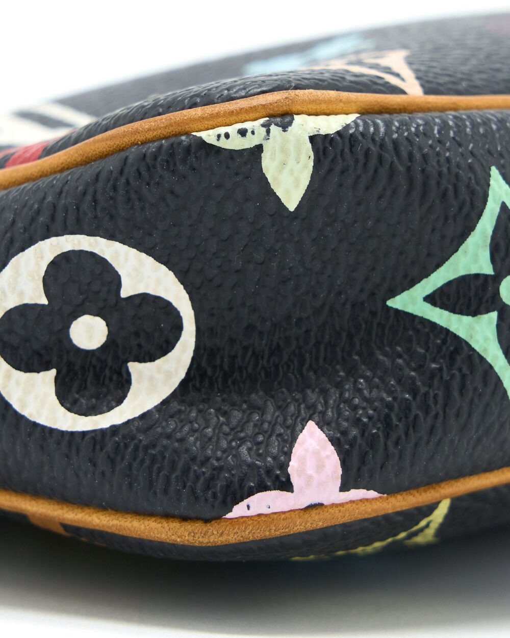 AAA Replica Louis Vuitton LV VINTAGE POCHETTE ACCESSORIES MULTICOLOUR MONOGRAM CANVAS BLACK GHW