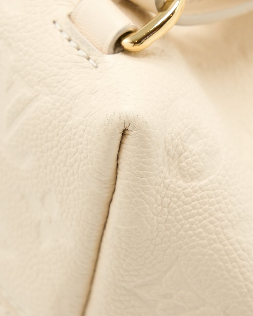 AAA Replica Louis Vuitton LV MONTSOURIS BACKPACK MONOGRAM EMPREINTE CREAM GHW