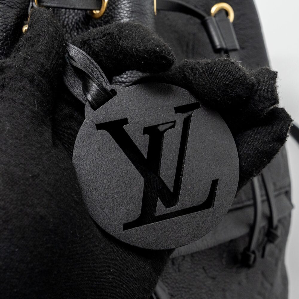 AAA Replica Louis Vuitton LV MONTSOURIS PM BACKPACK MONOGRAM EMPREINTE BLACK GHW