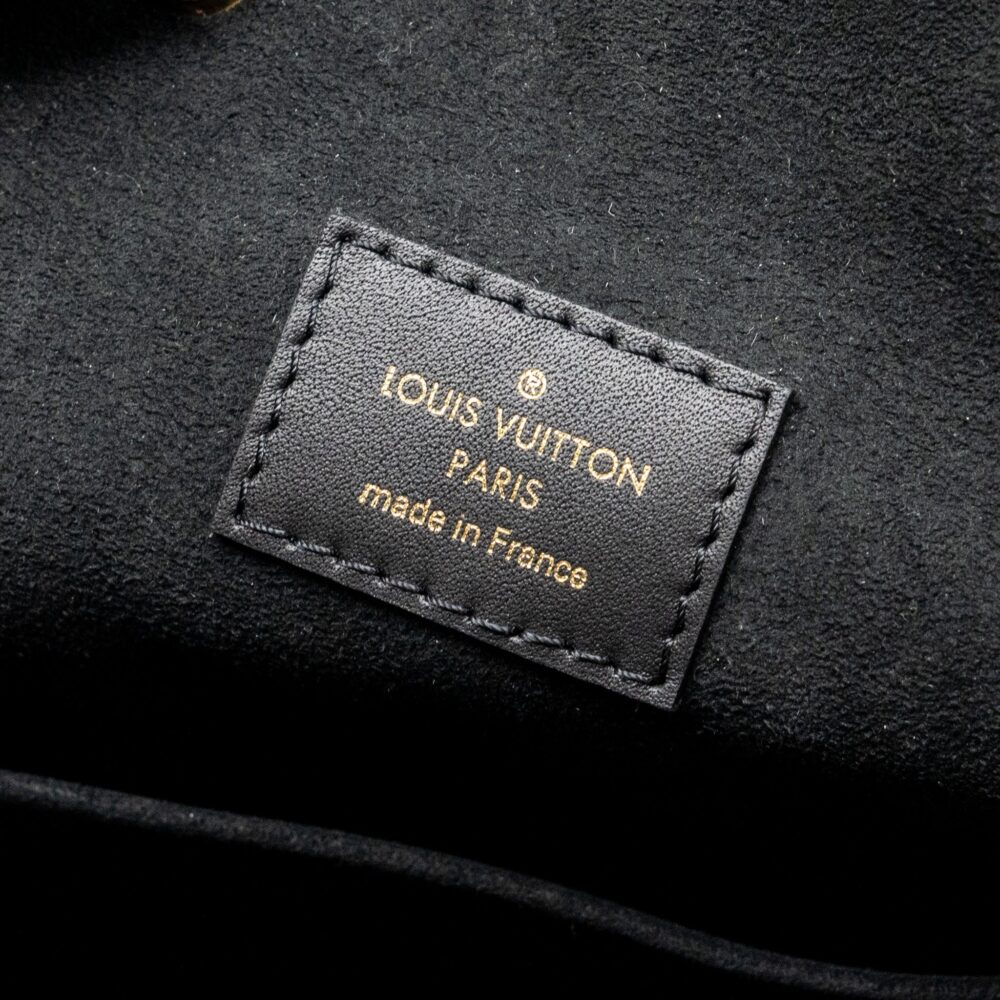 AAA Replica Louis Vuitton LV MONTSOURIS PM BACKPACK MONOGRAM EMPREINTE BLACK GHW