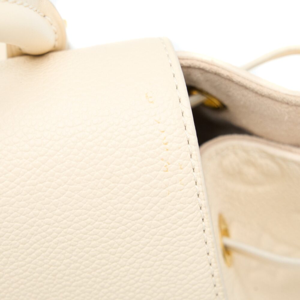 AAA Replica Louis Vuitton LV MONTSOURIS BACKPACK MONOGRAM EMPREINTE CREAM GHW
