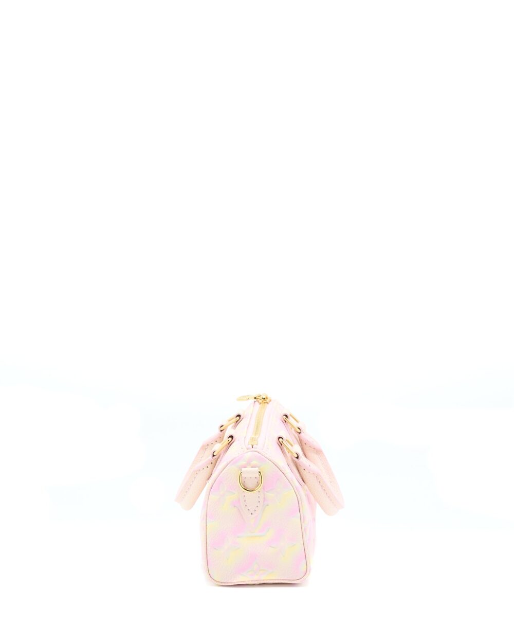 AAA Replica Louis Vuitton LV NANO SPEEDY MONOGRAM EMPREINTE MULTICOLOURE GHW
