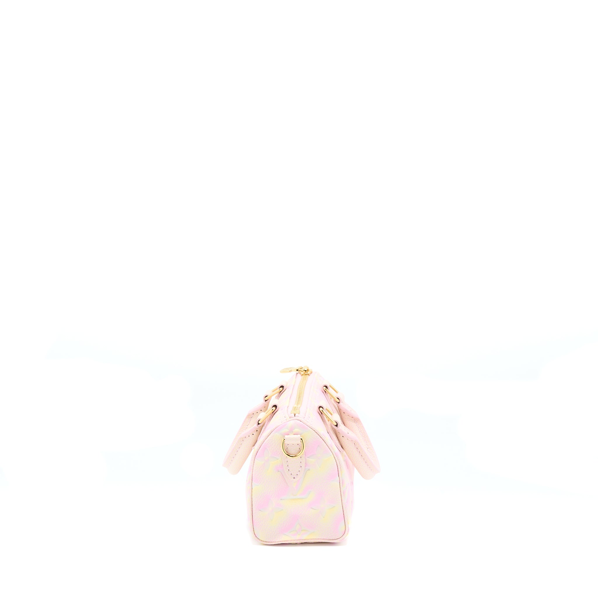AAA Replica Louis Vuitton LV NANO SPEEDY MONOGRAM EMPREINTE MULTICOLOURE GHW