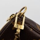 AAA Replica Louis Vuitton LV MINI POCHETTE ACCESSORIES 2020 CHRISTMAS MONOGRAM CANVAS GHW
