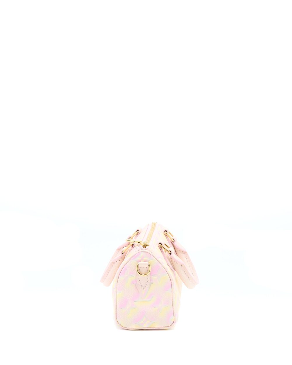 AAA Replica Louis Vuitton LV NANO SPEEDY MONOGRAM EMPREINTE MULTICOLOURE GHW