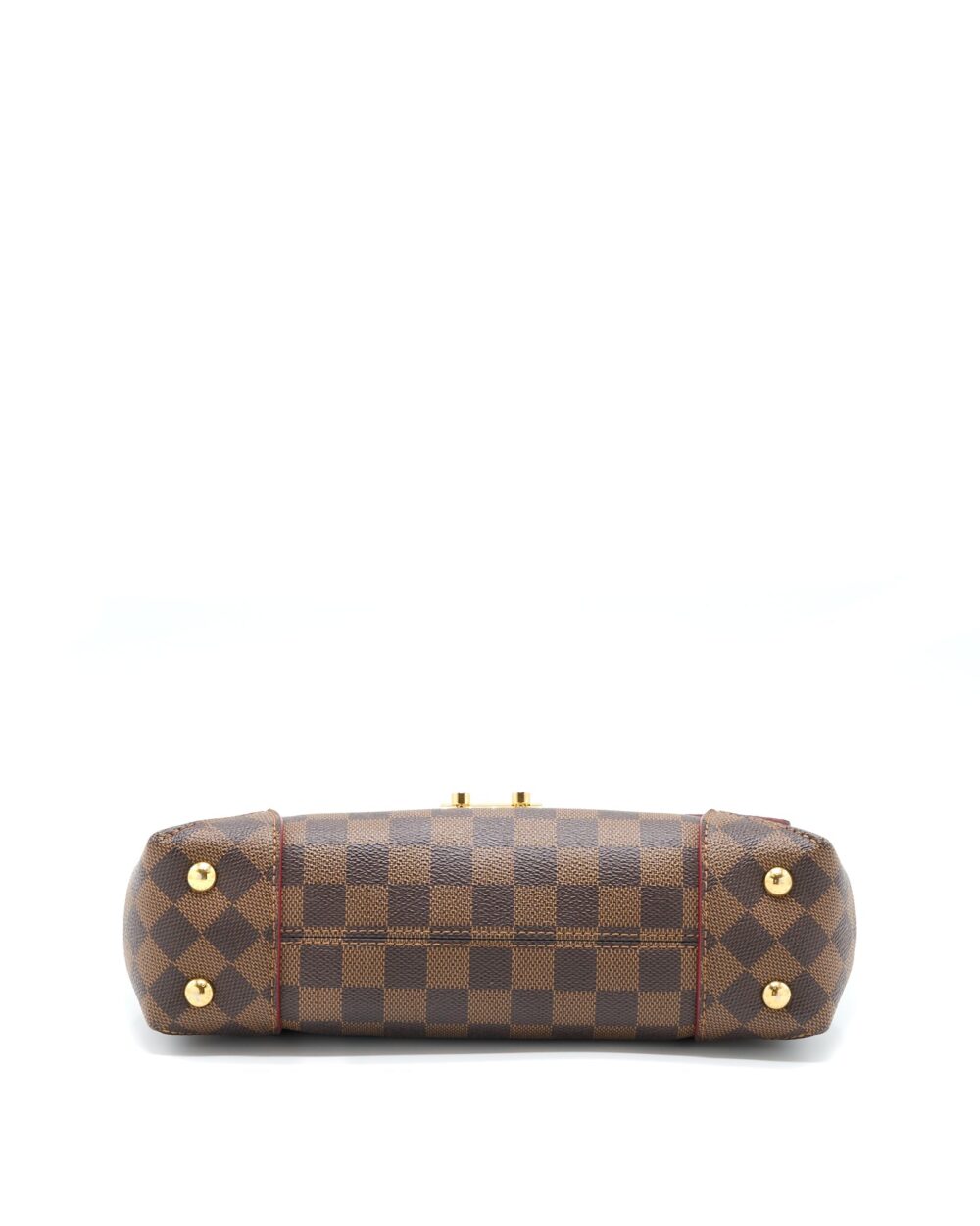 AAA Replica Louis Vuitton LV FLAP CHAIN BAG DAMIER EBENE GHW