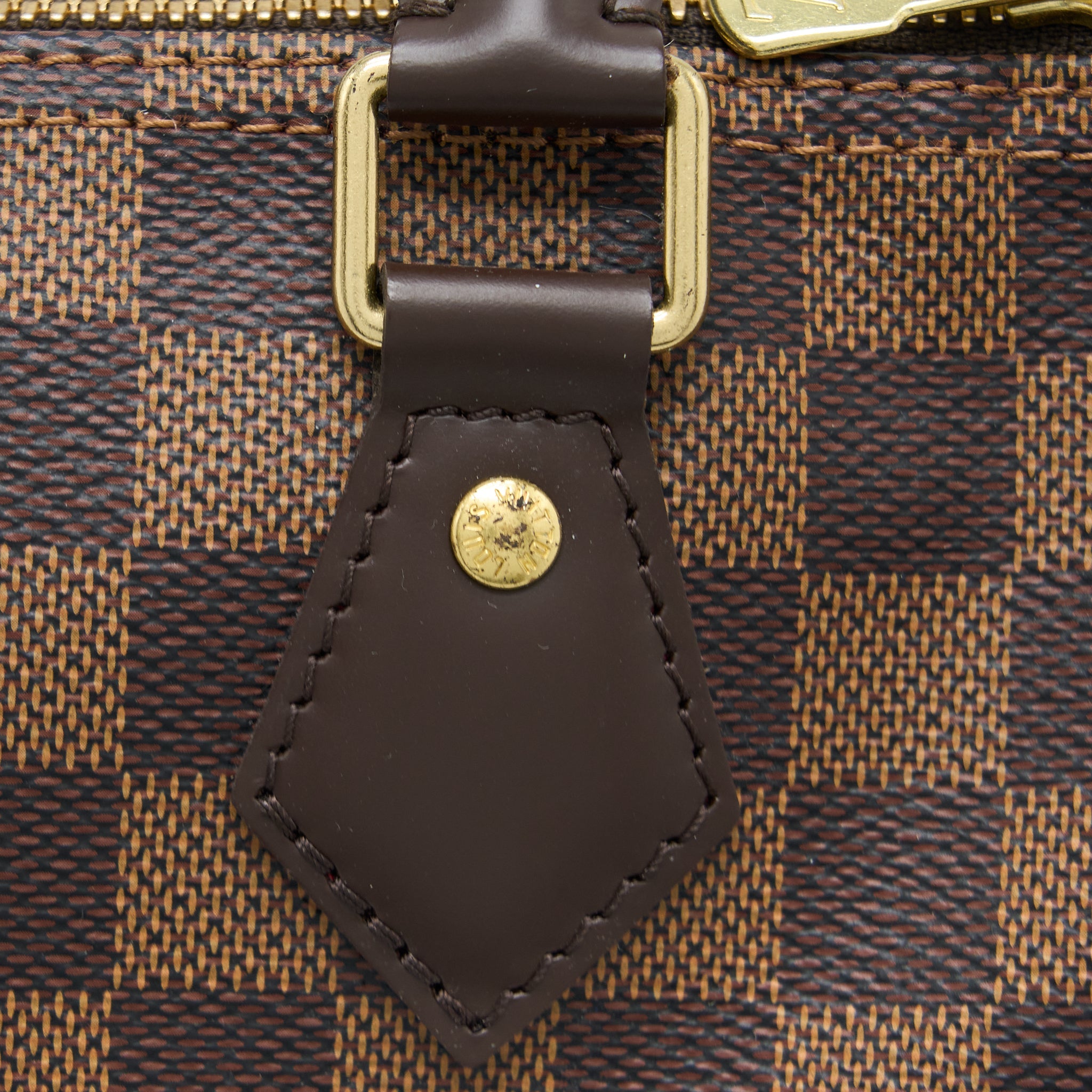 AAA Replica Louis Vuitton LV SPEEDY BANDOULIERE 25 DAMIER EBENE CANVAS GHW
